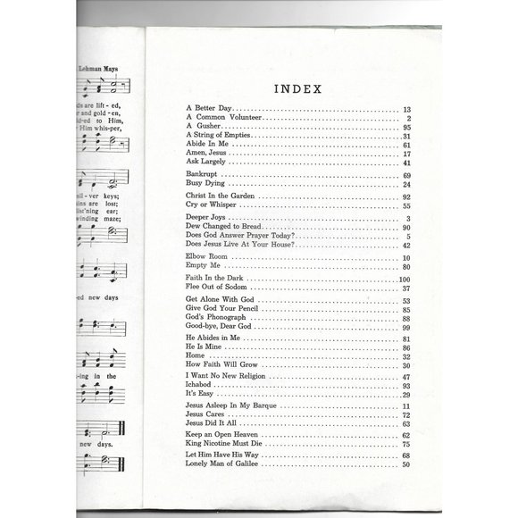 Songs That are  Different 1, 2, 3, 4, & 5 Combined Lillenas Nazarene 1924 or Lat - Picture 4 of 6